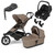 Thule Urban Glide 3 Cabriofix Travel System - Tinted Taupe