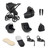 egg® 3 Luxury 360 Family Bundle - Carbonite