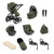 egg® 3 Luxury 360 Family Bundle - Sage