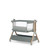 Obaby Cloud Bedside Crib - Sage