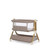 Obaby Cloud Bedside Crib - Nutmeg