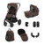 Oyster Vee Stroller & Carrycot Package - Brown/Chocolate