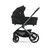 Oyster Vee Stroller & Carrycot Package - Black/Liquorice