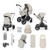 Ickle Bubba Stomp Luxe Elements 12-Piece Pram - Moonbeam