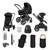 Ickle Bubba Stomp Luxe Elements 12-Piece Pram - Raven