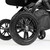 Ickle Bubba Stomp Luxe Elements 12-Piece Pram - Raven