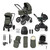 Ickle Bubba Stomp Luxe Elements Nimbus Travel System - Forest