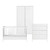 Bebe & Beyond Dreamer 3 Piece Room Set - White