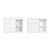 Bebe & Beyond Wanderer 2 Piece Room Set - White