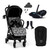 Cosatto Woosh City Recline Car Seat Bundle - Silhouette