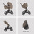 Silver Cross Cove 2 Cloud T Car Seat Bundle - Champagne