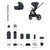Venicci Upline 3 Hunter 2-in-1 18 Piece Essential Bundle - Navy