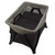 Nuna Sena Aire inc. Zip On Bassinet & Sheet - Charcoal