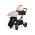 Ickle Bubba Virgo Nimbus Travel System - Black/Stone/Black