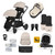 Ickle Bubba Virgo Nimbus Travel System - Black/Stone/Black