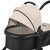 Ickle Bubba Virgo Twin Nimbus Travel System - Black/Stone/Black