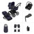 Bugaboo Cub Complete + Cabriofix i-Size & Base - Deep Indigo