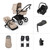 Bugaboo Cub Complete + Cabriofix i-Size & Base - Desert Taupe