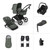 Bugaboo Cub Complete + Cabriofix i-Size & Base - Forest Green