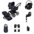 Bugaboo Cub Complete + Pebble 360 Pro2 & Base - Deep Indigo