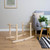 Clair de Lune Crochet Moses Basket With Stand - Chocolate