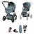 Cybex Balios + Fold Cot Accessory Bundle - Stormy Blue