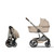 Cybex Balios + Fold Cot Travel System Bundle - Almond Beige