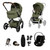 Cybex Balios + Fold Cot Travel System Bundle - Moss Green