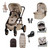 Cosatto Wow 3 Rotating All Stage Family Bundle - Whisper (Ex-Display)