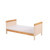 Tutti Bambini Rio Cot Bed with Cot Top Changer & Mattress - Cashmere/Honey Oak