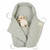 Voksi Wool Wrap - Misty Green