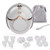 Kinderkraft MamaFlow Hands Free Single Breast Pump - Gold