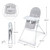 Kindekraft BINCI Highchair - Light Grey