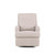Obaby Madison Swivel Glider Recliner Chair - Chenille Marshmallow