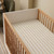 Snuz Twin Pack Crib Sheets - Blush Stripe