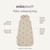 SnuzPouch Sleeping Bag 18-36m 1.0 Tog - Sand/Cloud