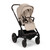Nuna Mixx Next + Arra Flex & Base Curv Travel System Bundle - Biscotti