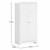 Little Acorns Celeste Double Wardrobe - White
