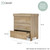 Obaby Nika 6-Piece Chair and Cloud Crib Nursery Bundle - Oak