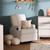 Obaby Nika 6-Piece Chair and Cloud Crib Nursery Bundle - Oak