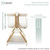 Obaby Nika 5-Piece Nursery Bundle - Oak