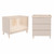 Babymore Dante Mini 2 Piece Nursery Room Set - Cashmere