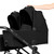 Ickle Bubba Altair Twin Stroller - Black