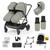 Ickle Bubba Altair Growing Families Nimbus Travel System - Laurel Green