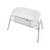 Zummi Nested Glide & Go 3 in 1 Crib - White (Outlet)