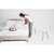 Zummi Nested Glide & Go 3 in 1 Crib - White (Outlet)