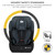 Kinderkraft Comfort Up iSize Car Seat - Black (Outlet 2)