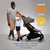 Lascal Buggyboard Mini 3D - Grey/Black (Outlet)