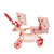 Roma RHS Twin Dolls Pram - Flora
