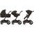 Maxi Cosi Fame + Carrycot - Espresso Brown
